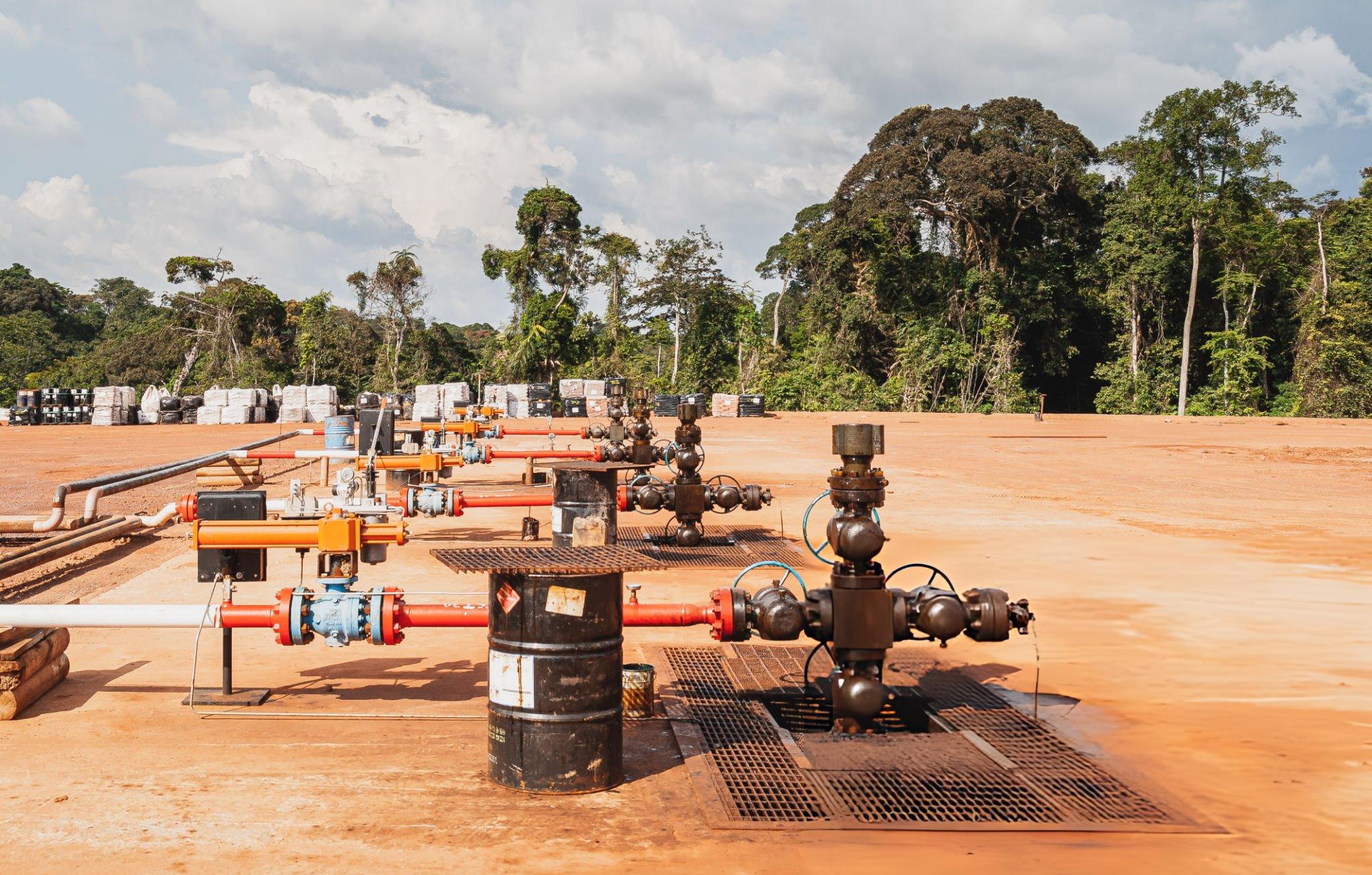 Oil and gas infrastructure in Gabon